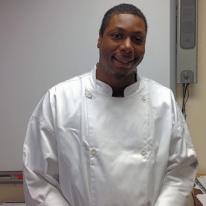 OACES Culinary graduates employed at Palmer Food Services, celebrating his one year anniversary at Palmer's.